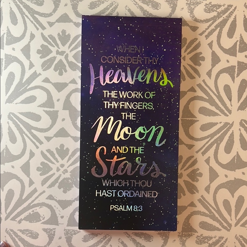 Inspirational Notepad with Colorful Biblical Quotes- NWT Scriptures
